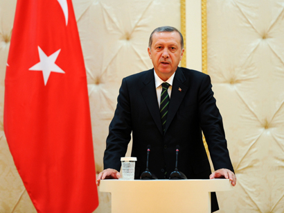 President Erdogan: Turkey in solidarity with France